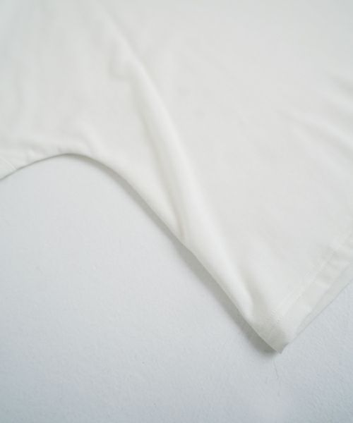  Mochi / home&milesモチ / ホーム＆マイルズsuvin puff t-shirt [white]ms25hm-to-01 