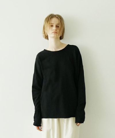 Mochi / home&miles<br>モチ / ホーム＆マイルズ<br>suvin long t cardigan [black]<br>ms25hm-to-02