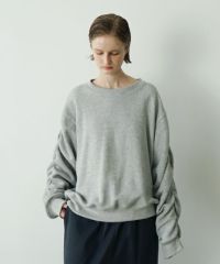 VU ヴウ elastic short sweat cotton wool [HEATHER GRAY] vu-cut-011