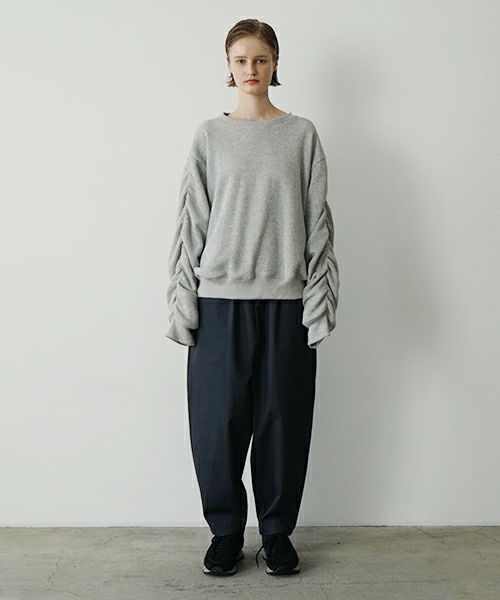 VU ヴウ elastic short sweat cotton wool [HEATHER GRAY] vu-cut-011