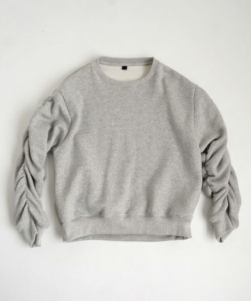 VU ヴウ elastic short sweat cotton wool [HEATHER GRAY] vu-cut-011