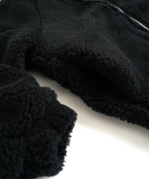 VU / ヴウ sheep Boa blouson  [BLACK] vu-cut-010 シープボアブルゾン