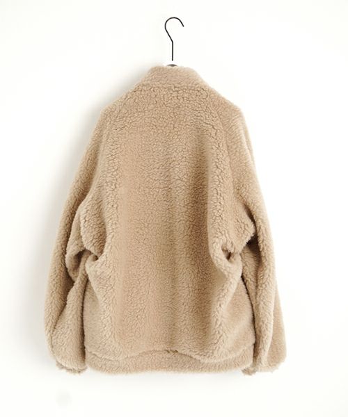 VU ヴウ sheep Boa blouson  [BEIGE] vu-cut-010