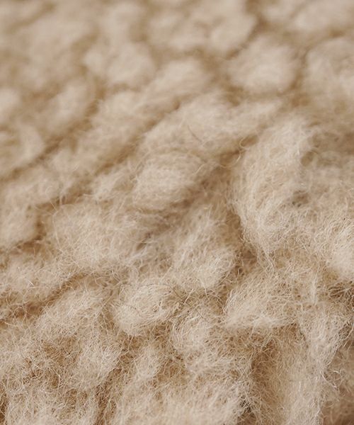 VU ヴウ sheep Boa blouson  [BEIGE] vu-cut-010