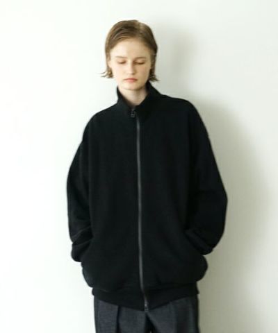 VU<br>ヴウ<br>zip-up cardigan [BLACK] vu-cdg-001