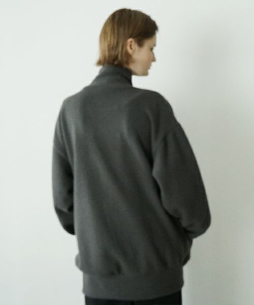 VU ヴウ zip-up cardigan cotton wool [GREIGE] vu-cdg-001
