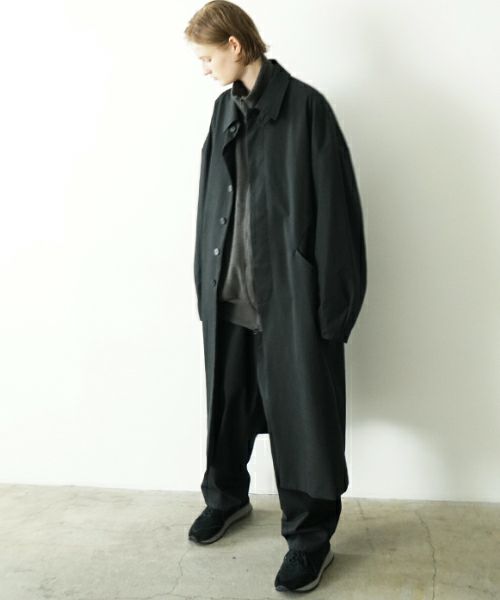 VU ヴウ zip-up cardigan cotton wool [GREIGE] vu-cdg-001
