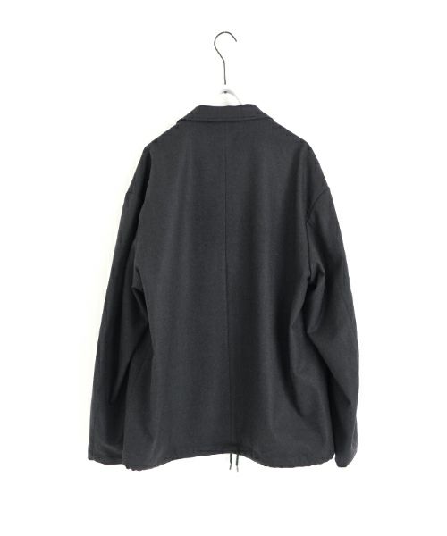 VU ヴウ coach jacket flannel wool [CHARCOAL GRAY] vu-blu-007