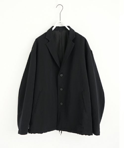 VU ヴウ coach jacket [BLACK] vu-blu-007