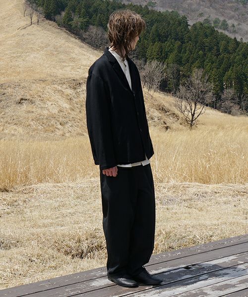 VU ヴウ coach jacket [BLACK] vu-blu-007