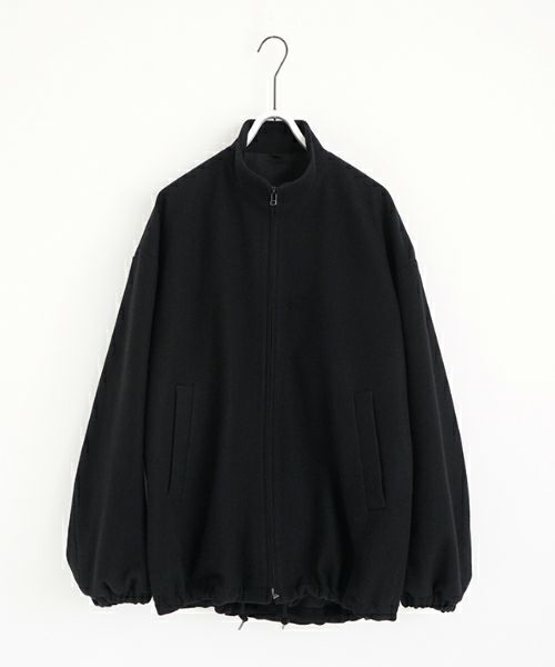 VU ヴウ stand collar coach blouson [BLACK] vu-blu-006