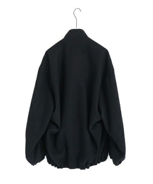 VU ヴウ stand collar coach blouson [BLACK] vu-blu-006