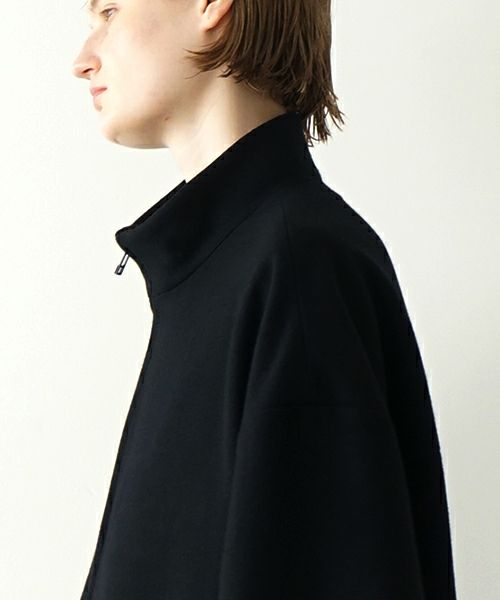 VU ヴウ stand collar coach blouson [BLACK] vu-blu-006
