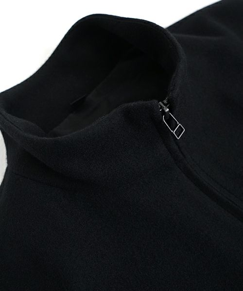 VU ヴウ stand collar coach blouson [BLACK] vu-blu-006