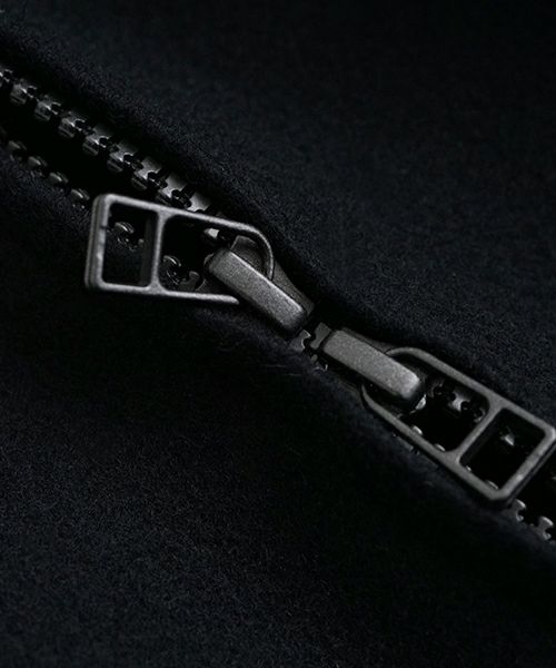 VU ヴウ stand collar coach blouson [BLACK] vu-blu-006