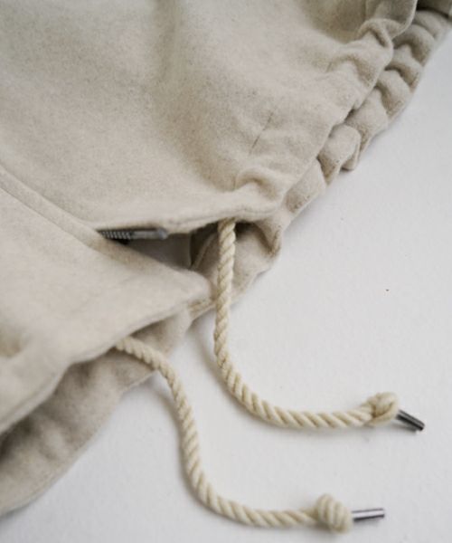 VU ヴウ stand collar coach blouson [OFF WHITE] vu-blu-006