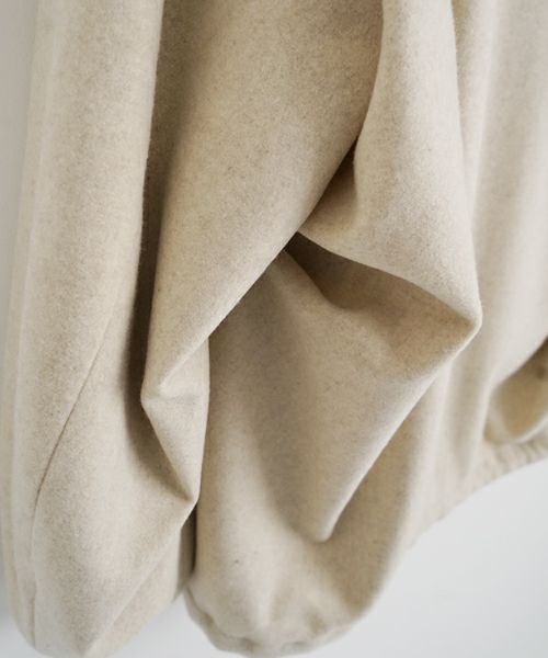 VU ヴウ stand collar coach blouson [OFF WHITE] vu-blu-006