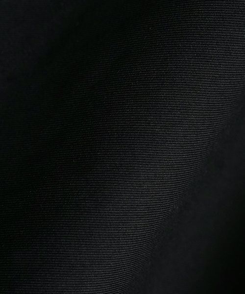 VU ヴウ long soutien collar coat finx cotton BLACK] vu-cot-003