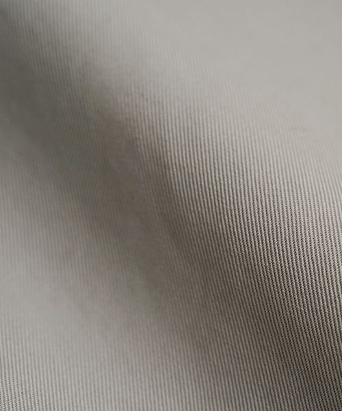 VUヴウlong soutien collar coat finx cotton [CHALK] vu-cot-003