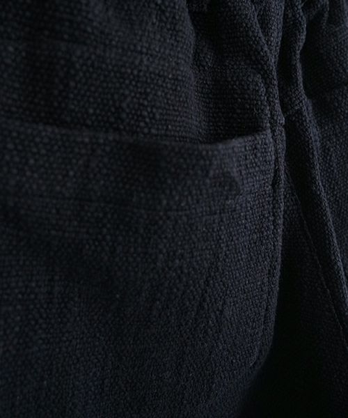 YANTOR　ヤントル 0 Count KhadiCotton Gokuraku Pants[Y255PT02/BLACK]