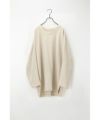 YANTOR　ヤントル6ply KhadiCotton Long Pullover[Y255PO04/OFFWHITE]