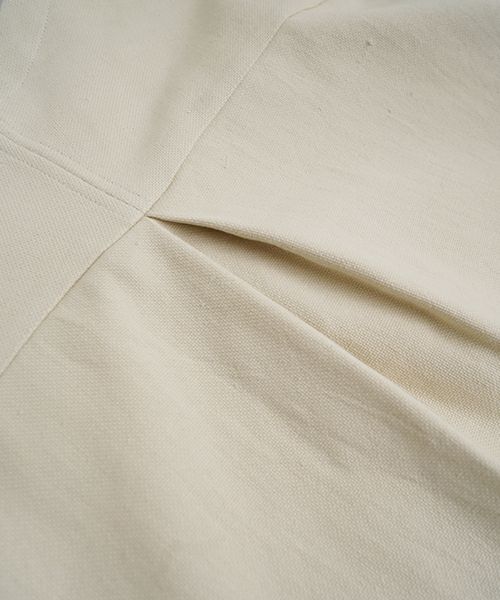 YANTOR　ヤントル6ply KhadiCotton Long Pullover[Y255PO04/OFFWHITE]