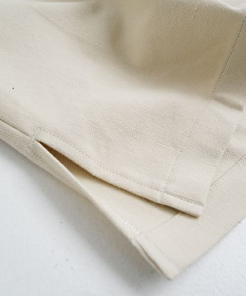 YANTOR　ヤントル6ply KhadiCotton Long Pullover[Y255PO04/OFFWHITE]