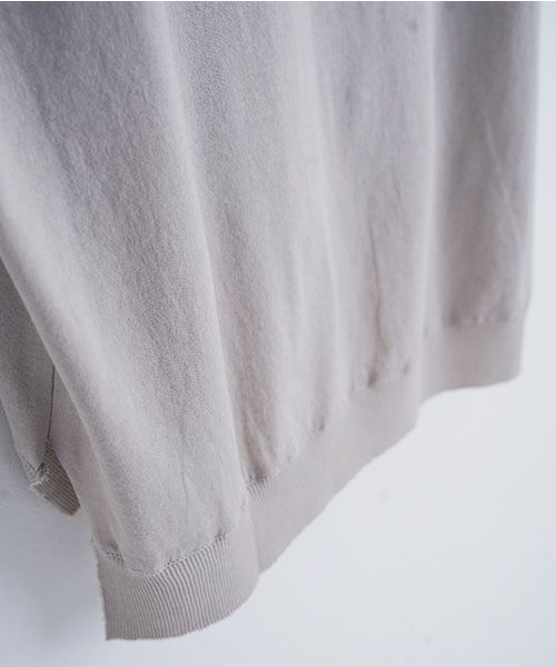 未使用 KristenseN DU NORD コットンカットソー ロンT KristenseN DU NORD クリステンセンドゥノルド Turtleneck [I