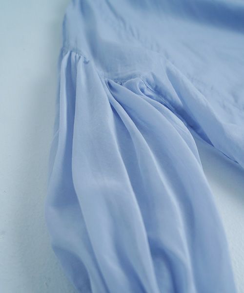 suzuki takayuki スズキタカユキ puff-sleeve blouse [T001-12/bay leaf]