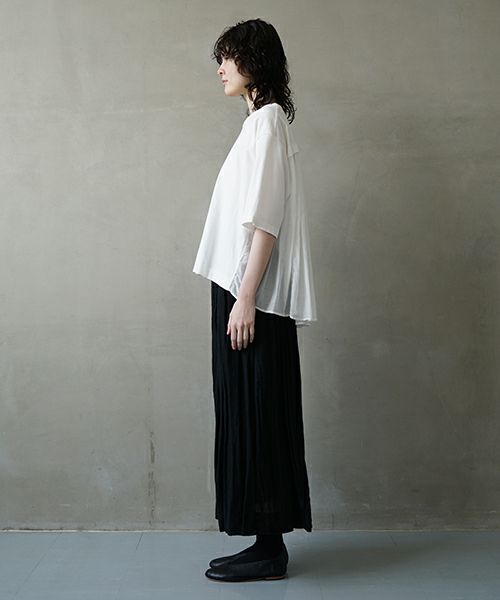 suzuki takayukiスズキタカユキcombination t-shirt ［s251-33/off white] 