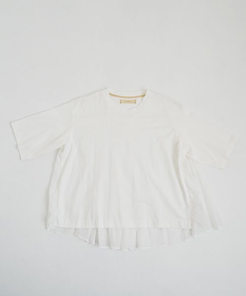 suzuki takayukiスズキタカユキcombination t-shirt ［s251-33/off white] 