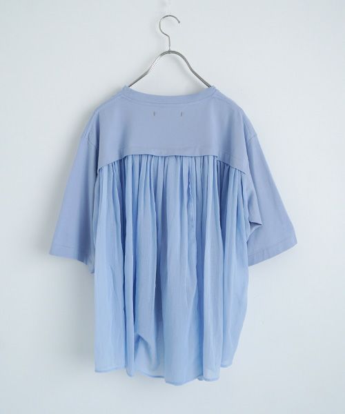 suzuki takayukiスズキタカユキcombination t-shirt ［s251-33/pale sky blue]