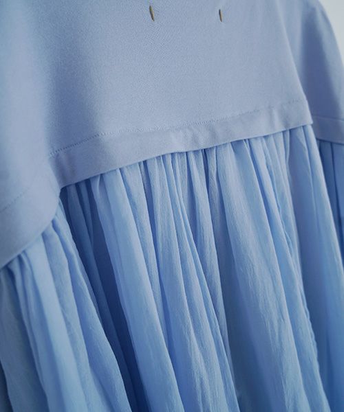suzuki takayukiスズキタカユキcombination t-shirt ［s251-33/pale sky blue]