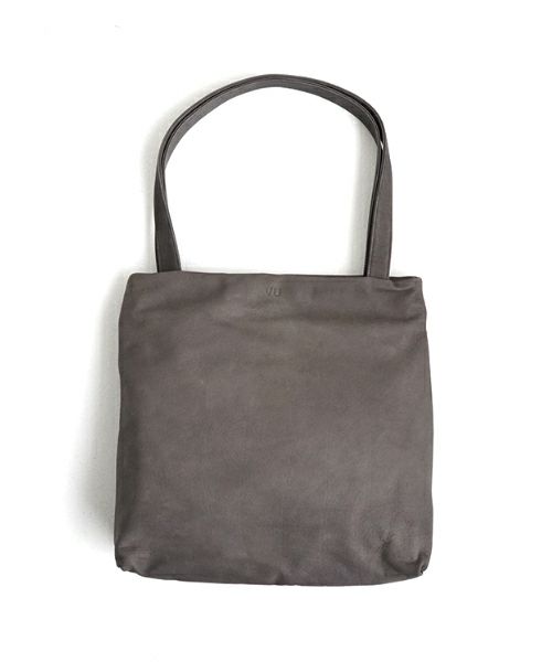 VU PRODUCTヴウプロダクトshoulder toto [GRAY] vu-product-B16 鹿革ショルダートート