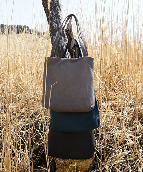 VU PRODUCTヴウプロダクトshoulder toto [GRAY] vu-product-B16 鹿革ショルダートート