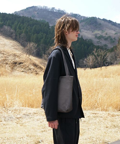 VU PRODUCTヴウプロダクトshoulder toto [GRAY] vu-product-B16 鹿革ショルダートート
