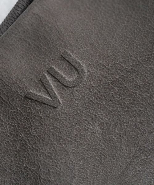 VU PRODUCTヴウプロダクトshoulder toto [GRAY] vu-product-B16 鹿革ショルダートート