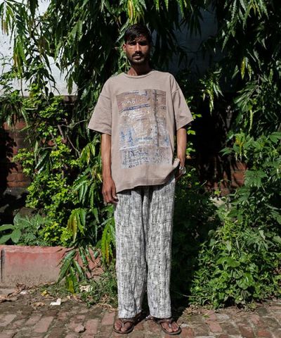 YANTOR ヤントル　Kashi Wall T-shirts[Y255CS01/BEIGE]