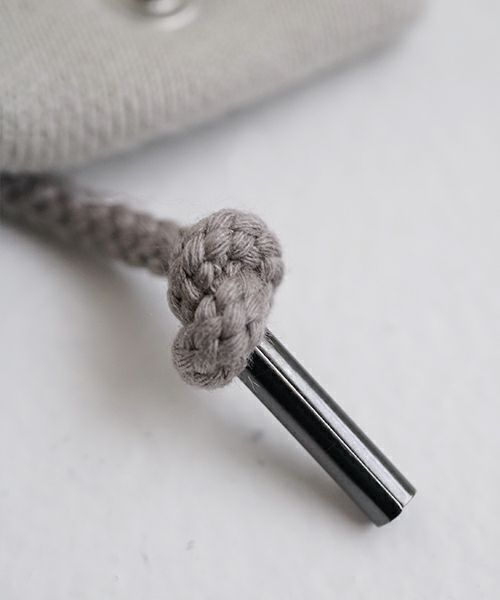 VU ヴウ sweat coach jacket  [PALE GRAY] vum-jk-02