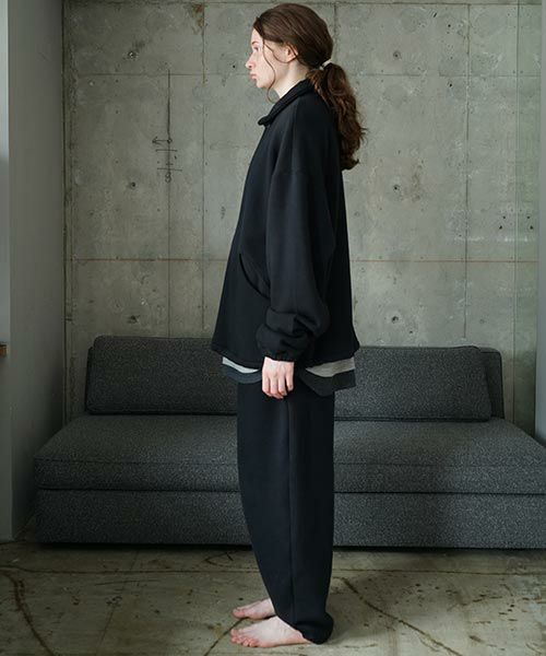 VU / ヴウ sweat coach jacket  [BLACK] vum-jk-02