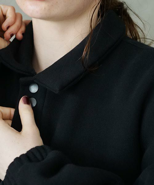 VU / ヴウ sweat coach jacket  [BLACK] vum-jk-02