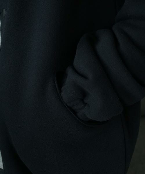 VU / ヴウ sweat coach jacket  [BLACK] vum-jk-02