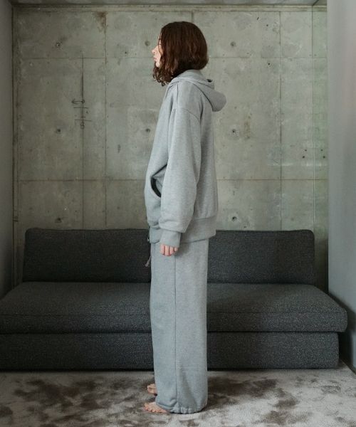 VU / ヴウ zip hoody [HEATHER GRAY] vum-ho-01
