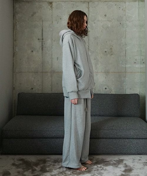 VU / ヴウ zip hoody [HEATHER GRAY] vum-ho-01