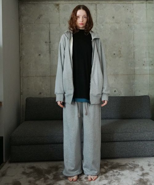 VU / ヴウ zip hoody [HEATHER GRAY] vum-ho-01