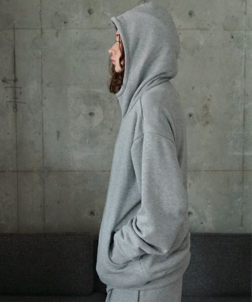 VU / ヴウ zip hoody [HEATHER GRAY] vum-ho-01