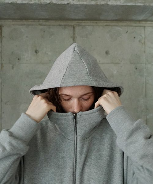 VU / ヴウ zip hoody [HEATHER GRAY] vum-ho-01