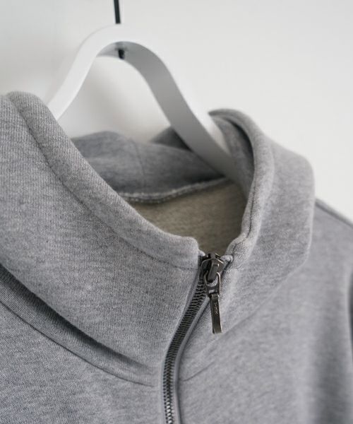 VU / ヴウ zip hoody [HEATHER GRAY] vum-ho-01