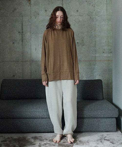 VU / ヴウ sweat easy pants [PALE GRAY] vum-pt-05