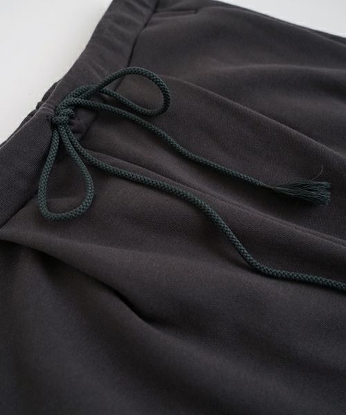 VU ヴウ sweat wide pants [GRAHITE] vum-pt-06